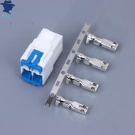 [miqin] 1Set 4-Pin Power Connector Plug For  IC-7000 IC-7100 IC-7400 IC-7600 YAESU FT-450 KENWOOD TS