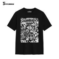 STYLEWORLD - Oasis Rock Band T-shirt 24s Cotton Combed Type 9