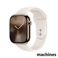 Apple Watch Series 10 (GPS + Cellular) 46mm Titanium Case with Sports Band