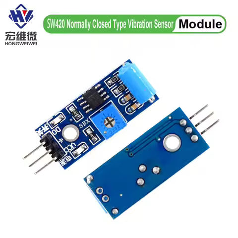 normally closed type vibration sensor module Alarm sensor module Vibration switch SW-420 for arduino