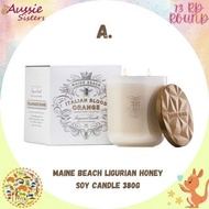 ☘️澳洲Maine Beach 天然大豆蠟燭380ml ➰澳洲製造