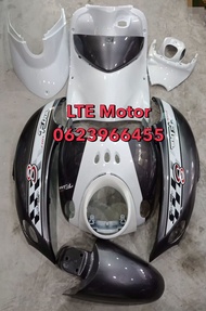 ชุดสี เฟรม ยามาฮ่า ฟีโน่ เก่า fino เก่า ฟีโน่ คาบู รุ่นปี 2007-2012 เกย์รวม 10 ชิ้น เกย์แยก 9 ชิ้น