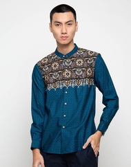 LARUSSO Larusso Kemeja Premium Printing Kombinasi