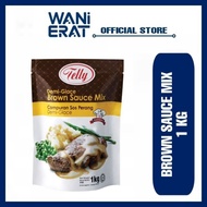 TELLY DEMI GLACE BROWN SAUCE MIX 1KG | SERBUK CAMPURAN SOS PERANG SEGERA | INSTANT BROWN SAUCE
