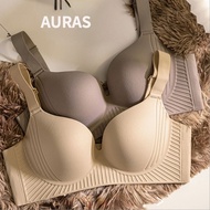 AURAS Ultra-Thin Seamless Bra - Adjustable Support for All Sizes