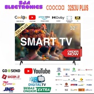 COOCAA LED TV 32S3U Plus 32 INCH SMART DIGITAL YOUTUBE GARANSI RESMI NEW!! - 32S3U Plus Komputer & K
