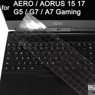 #Tongfa Technology#Aero Keyboard Cover for Gigabyte Aorus 5 7 15G 15P 17G 17X Aero 15 17 HDR 15W 15X G5 G7 A7 Gaming Protector Skin Case Laptop