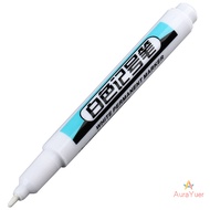 [AuraYuer] 0.7/1.0/2.5mm Waterproof White Marker Pen  Paint Tread Pens Car Tire Paing New