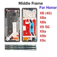 Best Quality Middle Frame For Huawei Honor X8 4G X8A X8B X9 4G X9A X9B X9C Front LCD Frame Housing B