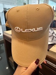 Lexus原廠帽子 奶茶大地色全新