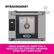 Mybakingmart | Unox BAKERLUX SHOP.Pro™ LED Electric 4 (460x330) Arianna LED Electric Oven XEFT-04HS-
