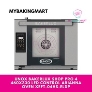 Mybakingmart | Unox BAKERLUX SHOP.Pro™ LED Electric 4 (460x330) Arianna LED Electric Oven XEFT-04HS-ELDP