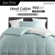 Jean Perry Herel Cotton Quilt Cover Set (without Comforter / Quilt Cover) - Cotton USA 900TC