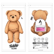[Sg Shipping] 10pcs - 50pcs A3 Teddy Island Premium Pink Mask Ergonomic 3D KF94 Adult Made in Korea 