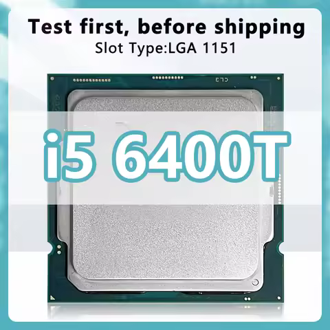 Core i5-6400T CPU 4 cores 4 threads 2.20GHz 6MB 35W 6th Generation Processor LGA1151 for Z270 Mother
