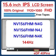 15.6 Inch 144Hz Laptop LCD Screen NV156FHM-N4G NV156FHM-N4J NV156FHM-N4K Display Matrix Panel Replac