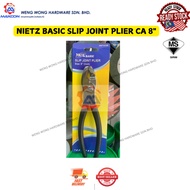 NIETZ BASIC SLIP JOINT PLIER CA 8"