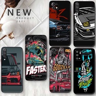 Xiaomi Redmi 7 7A 8 8A 9 9A 9C 9T L18 modified car comics ultra thin phone case