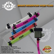 TQG Fluid Reservoir Hose Universal Master Brake Fluid Reservoir Hose/