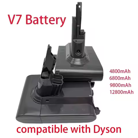202612800mAh 21.6V Lithium V7 Battery Replacement for Dyson V7 Motorhead Pro Trigger Animal Car+Boat