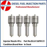 4-Pack Diesel Engine Fuel Injector Nozzle DLLA156PN121 105017-1210 Fits for ISUZU 4HF1 4HF1N 4HF1S*&