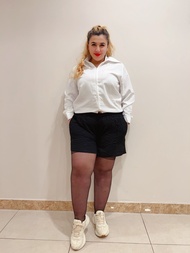 Quần Short nữ Dập nổi 3D hoa hồng Serena Vải xốp phồng cao cấp thoáng mát thời trang Siêu bigsize 63