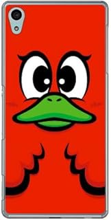 YESNO Honey Duck Red (Clear) / for Xperia Z4 402SO/SoftBank SSO402-PCCL-201-N127
