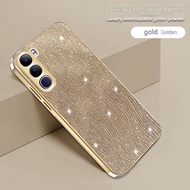 Casing For vivo V40 Lite V40Lite 5G Phone case Electroplated water ripple Shockproof Casing Exquisit
