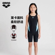 Arena New Childrens Swimsuit Teen Girl Boxer One-piece Swimsuit Comfortable Swimsuit