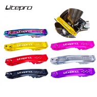 Litepro P23 Head Tube Handle Lock Buckle birdy Hand Post Alloy Wrench Lock Button For birdy 2/3 Folding Bicycle