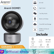 PTR Arenti DOME1 IP Camera CCTV Cam 2K Rumah Baby WiFi Speaker Mic