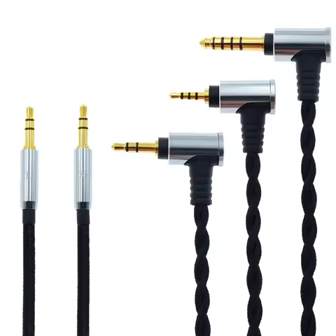 4.4 2.5 3.5 cable Headphone Audio Cables for denon d 5200 7200 9200 T1 T5P Z1R HIFIMAN ananda sundar