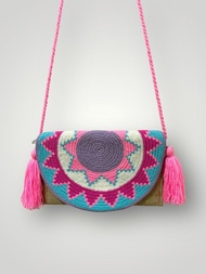 哥倫比亞 Wayuu 手織翻蓋包