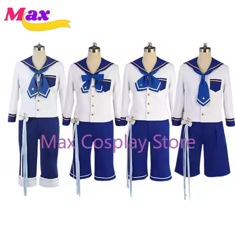 Max Cos Ensemble Stars Navy Uniform Joyful x Box Mashiro Tomoya Nito Nazuna Tenma Mitsuru Shino Haji