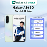Điện thoại di động Samsung Galaxy A36 5G 8GB/128GB - Chính hãng (Nguyên Seal chưa Active)