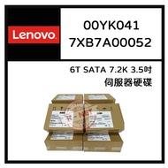 Box Boxed Lenovo Server Dedicated 7XB7A00052 00YK041 6T 3.5 Inch SATA 7.2K