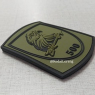 25 Formasi PVC 3D Taktikal Velcro 500