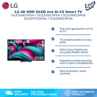 LG 48/55/65/77/83 4K UHD OLED evo AI C5 Smart TV A | AI Processor 4K Gen8 | Dolby Vision / HDR10 / H