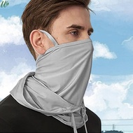 Ice Silk Summer Breathable Mask Breathable Face &amp; Neck Protection Cycling Mask