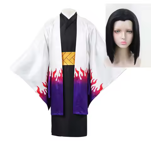 Anime Demon Slayer Ubuyashiki Kagaya Cosplay Costume