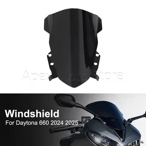 Motorcycle Accessories Windshield Windscreen Wind Screen Deflectors For Daytona 660 Daytona660 2024