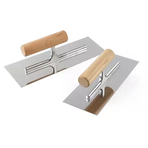 1Pcs Stainless Steel Professional Bricklaying Trowel Cement Scraper Mud Board Construction Plasterin