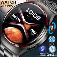 2024 New WATCH 4 PRO Smart Watch Men Space Exploration Edition Bluetooth Call GPS NFC Heart Rate Sports SmartWatch For HUAWEI