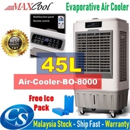 MaxCool 30-45LEvaporative Air Cooler 45L Water Tank Mist Fan 3x Cooling Pad Air Cond Penyejuk Udara 