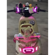 【现货速发】九号小q尾灯波斯顿6.0带转向灯Q70c/Q85c/q80c/qzmix/q30c系列0519 【In stock for quick delivery】Ninebot Q-series 