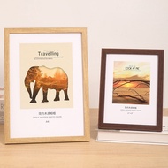 กรอบรูป A4 กรอบรูปมินิมอล 4x6 6x8 นิ้ว และ สีขาว สีดำ กรอบรูปไม้ กรอบรูปใส แต่งบ้าน การตกแต่งผนัง