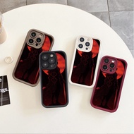 For infinix Hot 8 9 Pro 10 Lite 9 Play 10 Play 11 Play 12 Play 12i 20 Play 30 Play 40i 30i 20i X665E Phone Case Angel Eye Red Moon Knight Silicone Soft Cover