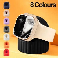 Silicone Watch Charger Stand For IP Watch Ultra 10 9 8 7 6 SE 5 4 3 2 Charging Station Dock Holder