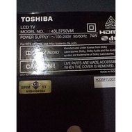 TOSHIBA 43L3750VM TESTED MAIN BOARD