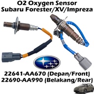 O2 Oxygen Sensor Subaru Forester XV Impreza 22641-AA670 Depan + 22690-AA990 Belakang Exhaust Sensor